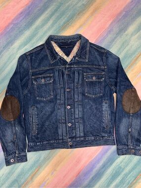 Vintage Tommy Hilfiger Trucker Denim Jacket size L